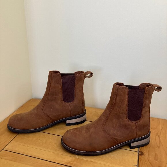 Kodiak Alma Chelsea Boots Tan Nubuck Leather Women's US 6 - Picture 3 of 8